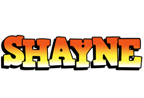Shayne sunset logo