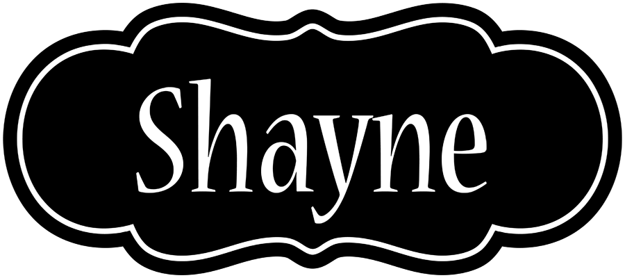 Shayne welcome logo