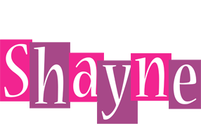 Shayne whine logo