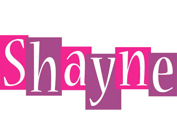 Shayne whine logo