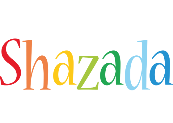 Shazada birthday logo