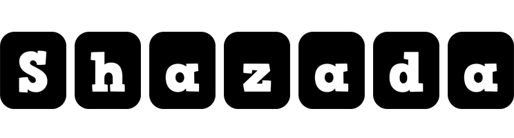 Shazada box logo