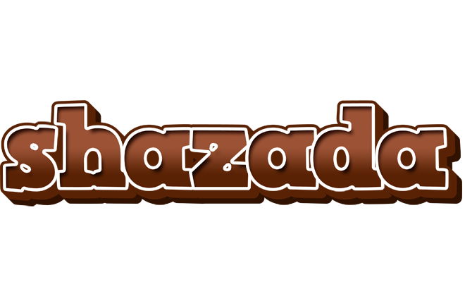 Shazada brownie logo