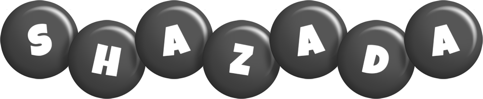 Shazada candy-black logo