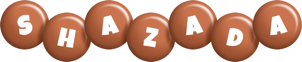 Shazada candy-brown logo