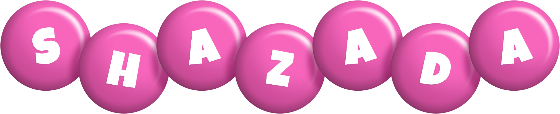 Shazada candy-pink logo