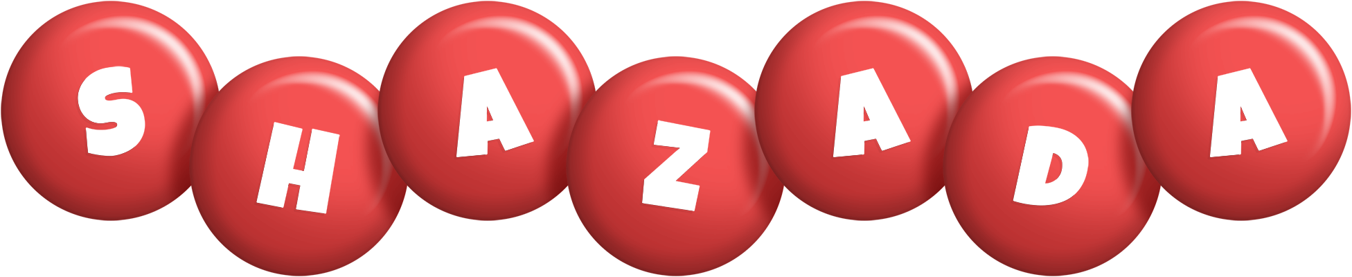 Shazada candy-red logo