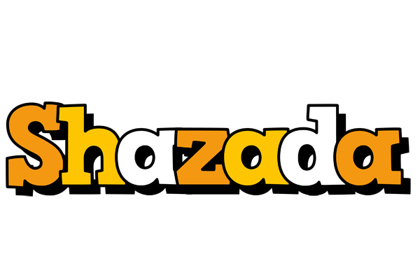 Shazada cartoon logo