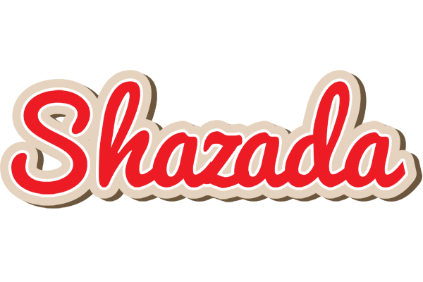 Shazada chocolate logo
