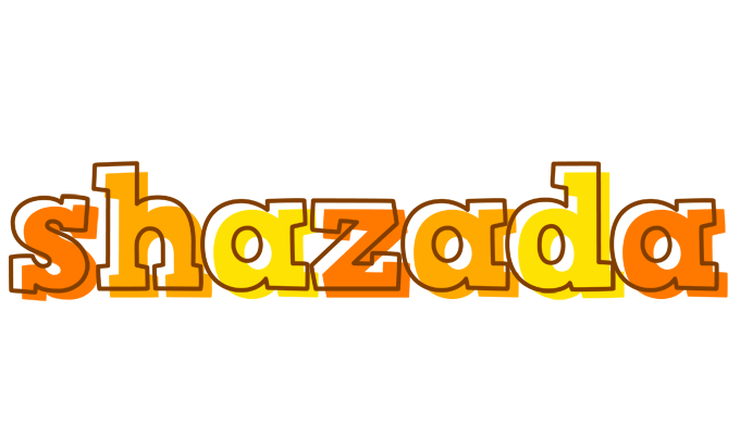 Shazada desert logo