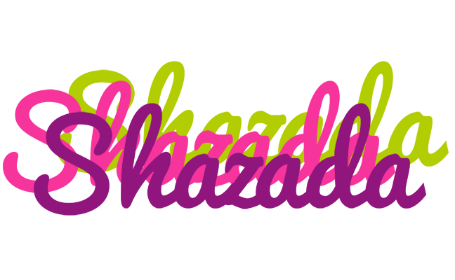 Shazada flowers logo