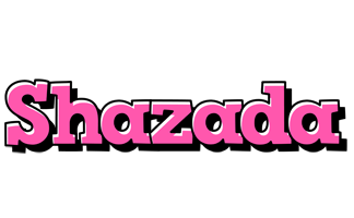 Shazada girlish logo