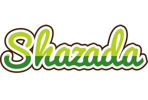 Shazada golfing logo