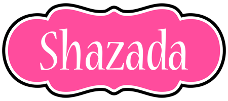Shazada invitation logo