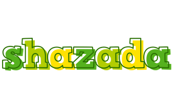 Shazada juice logo