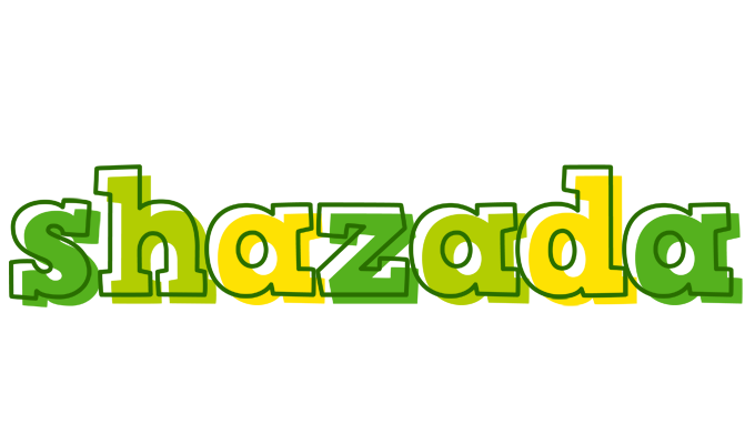 Shazada juice logo