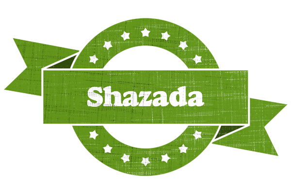 Shazada natural logo
