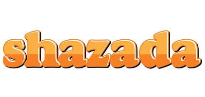Shazada orange logo