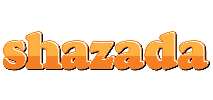 Shazada orange logo