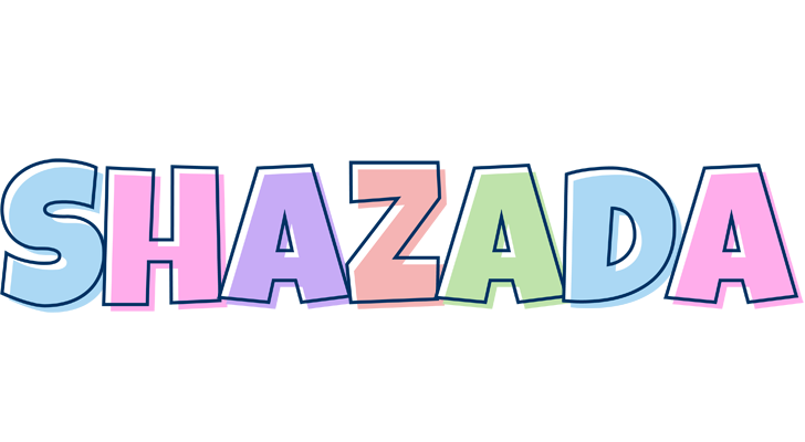 Shazada pastel logo