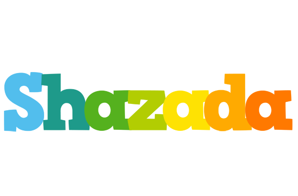 Shazada rainbows logo