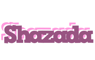 Shazada relaxing logo
