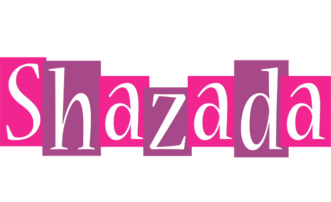 Shazada whine logo