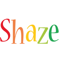 Shaze birthday logo