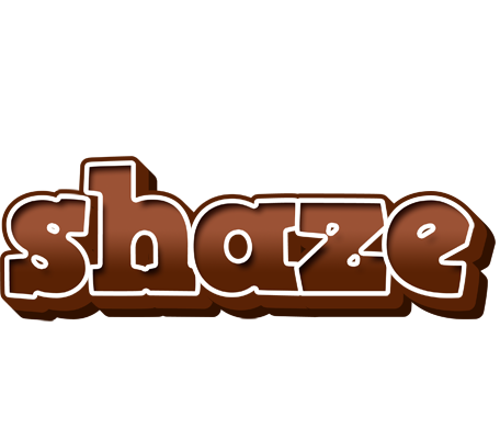 Shaze brownie logo