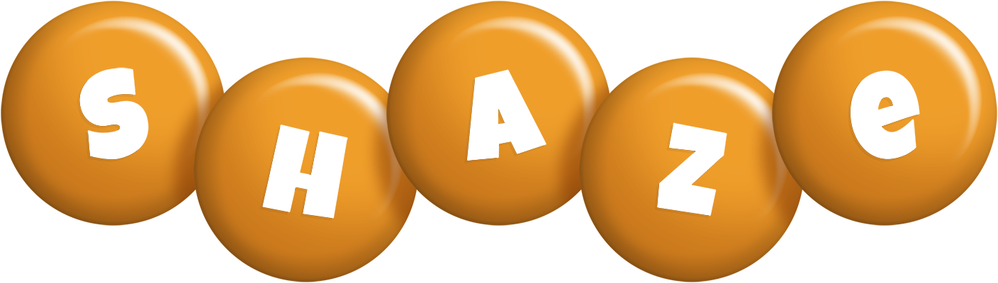 Shaze candy-orange logo
