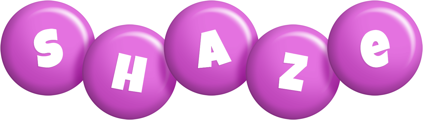 Shaze candy-purple logo