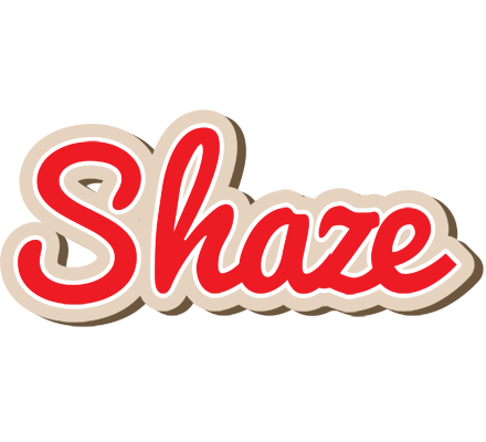 Shaze chocolate logo