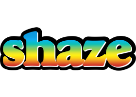 Shaze color logo