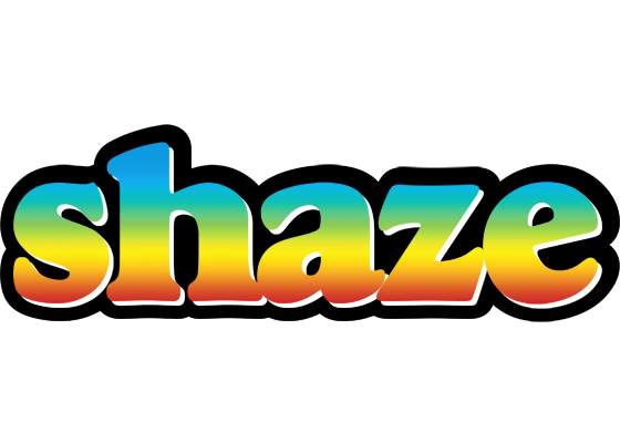 Shaze color logo