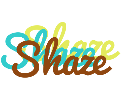 Shaze cupcake logo