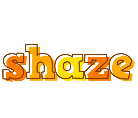 Shaze desert logo