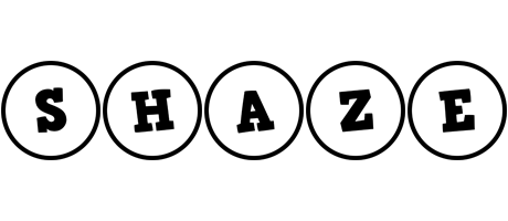 Shaze handy logo