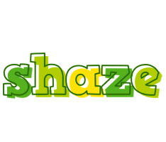 Shaze juice logo