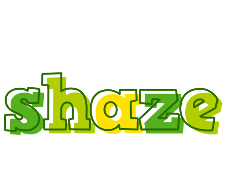 Shaze juice logo