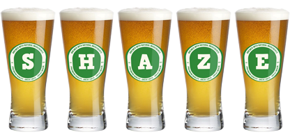 Shaze lager logo