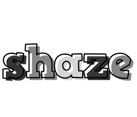 Shaze night logo