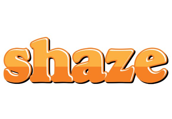 Shaze orange logo