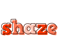 Shaze paint logo