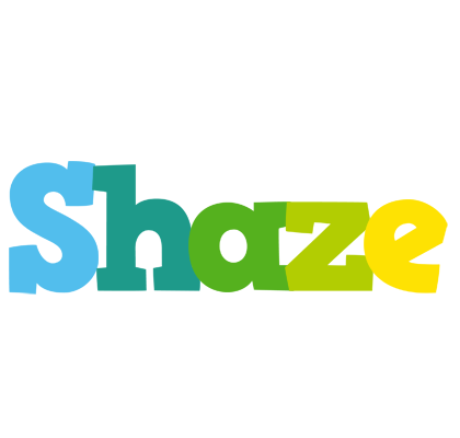 Shaze rainbows logo