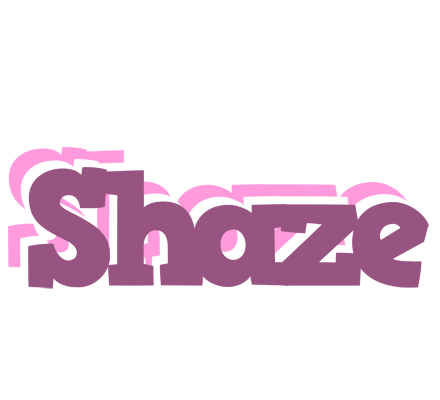 Shaze relaxing logo