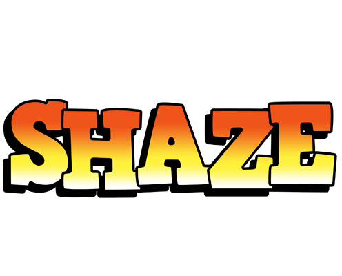 Shaze sunset logo