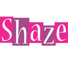 Shaze whine logo