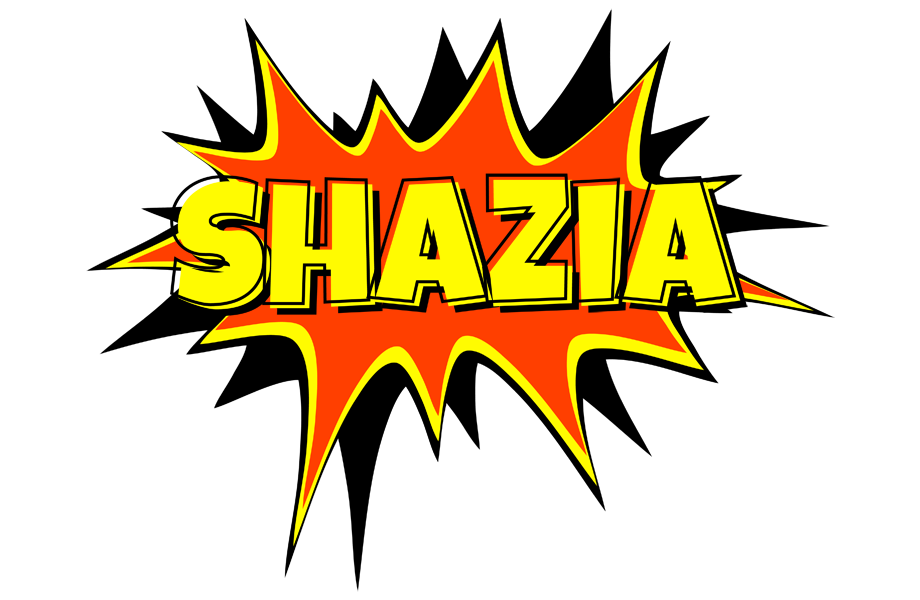 Shazia bazinga logo