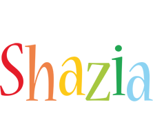 Shazia birthday logo