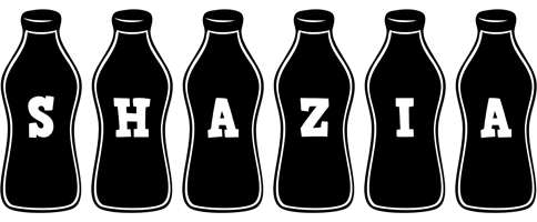 Shazia bottle logo